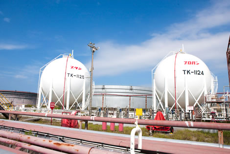 タンク基数と貯油能力